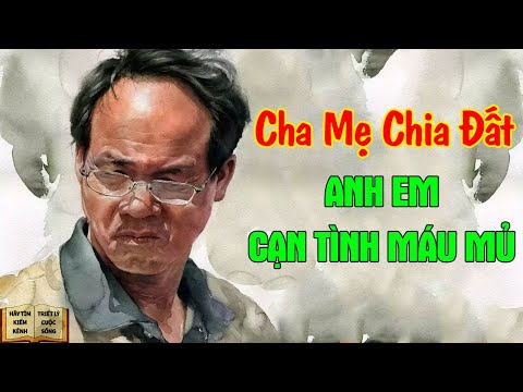 Anh Em Ruot Thit Can Tinh vi cha me chia Dat Triet Ly Cuoc Song