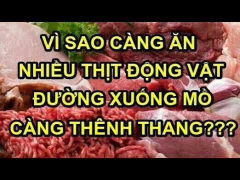 TAM LINH VI SAO CANG AN NHIEU THIT DONG VAT DUONG XUONG MO CANG THENH THANG RONG MO
